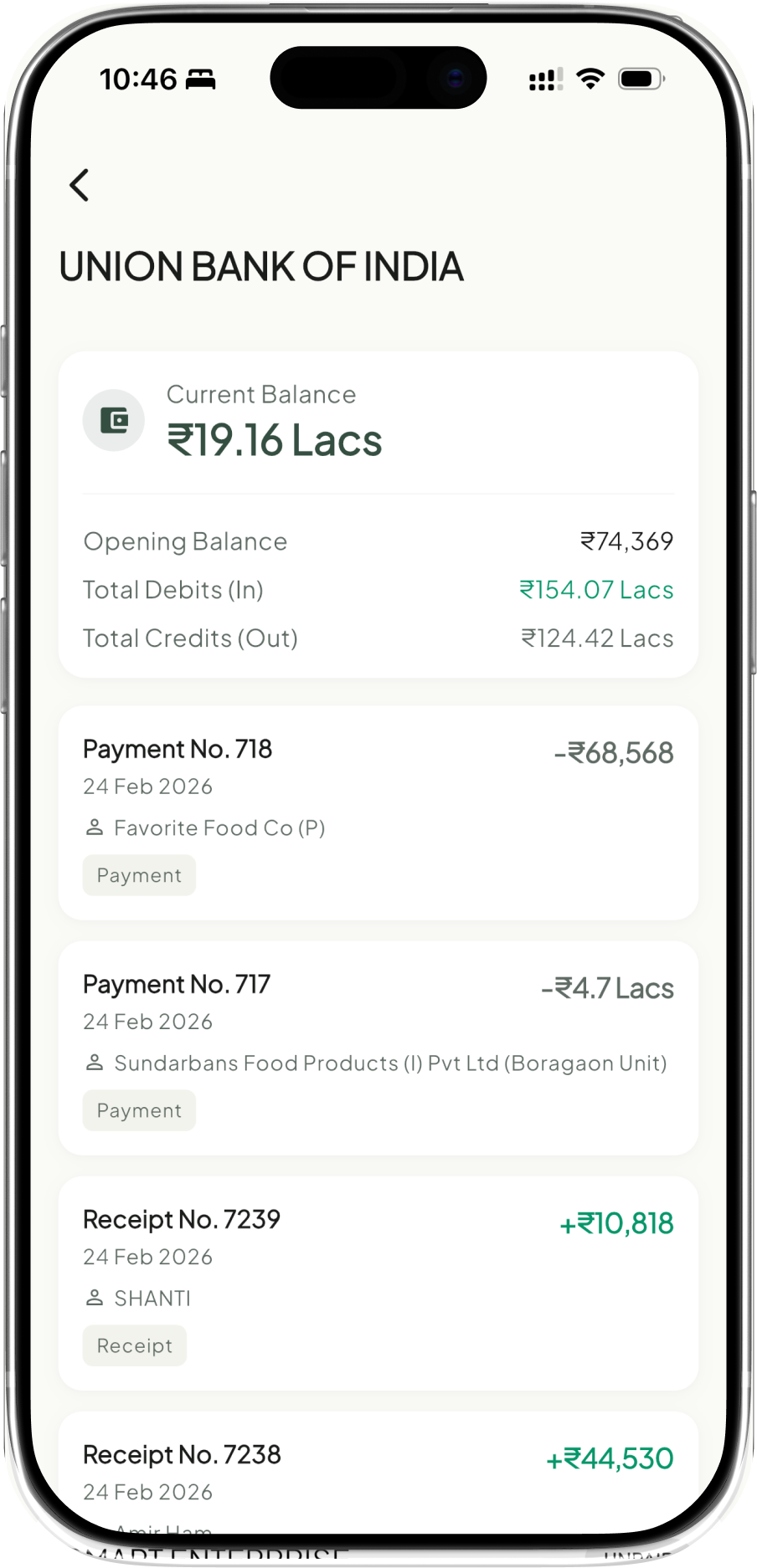Payments Reconcile Themselves